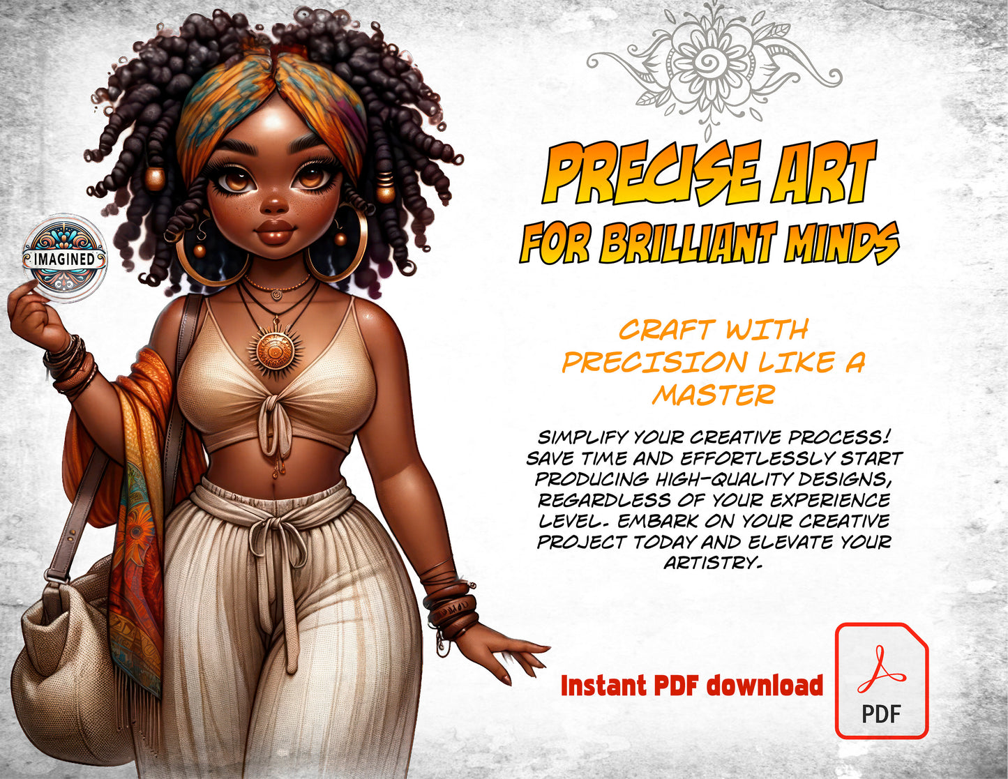 Dall-E3 & ChatGPT v4 AI Art Prompt Manual | Dancing chibi dolly Beauties | 20 plus Sample Prompts | Customizable prompt