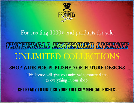 Extended License Unlimited Collections - For All Published and future Products in Shop